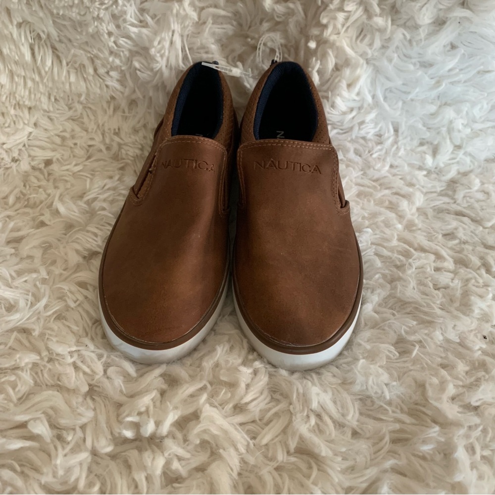 Nautica Kid's Slip-On Casual Shoe Athletic Sneaker